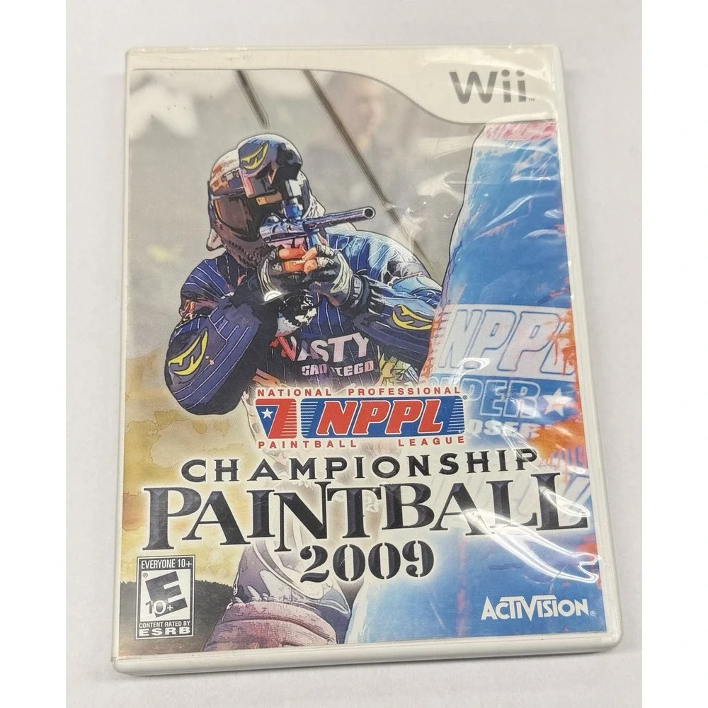 NPPL Championship Paintball 2009 Nintendo  Wii Game